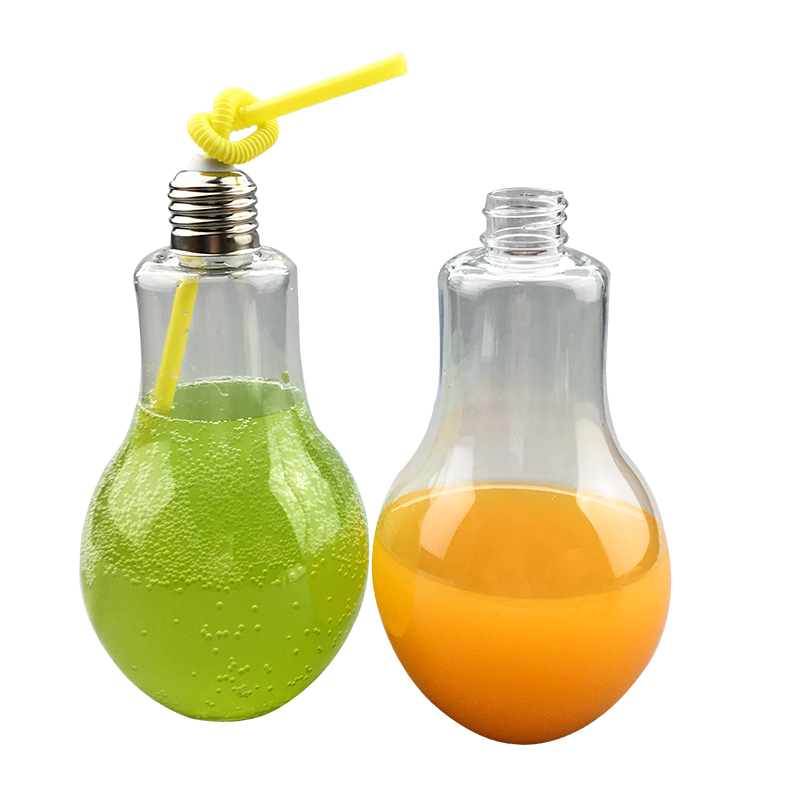 주스 음료 밀크티 전구 병 400ml