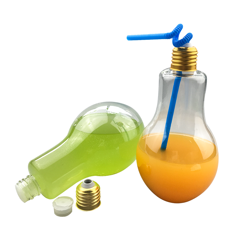 주스 음료 밀크티 전구 병 400ml